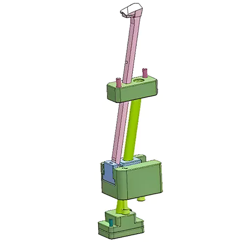 injection mold lifter structure in UG